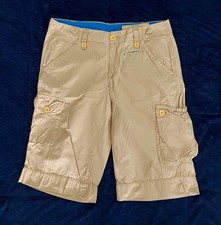 Anthropologie G1 Basic Goods Paper Twill Yellow Shorts Size 10 With Five Pockets picture