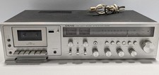 Craig Model H421 Vintage AM/FM Stereo Receiver Cassette Tape Deck Tested Working picture