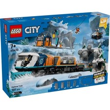 LEGO City 60470 Arctic Polar Express Train RC Powered Up 1517pcs New Sealed picture