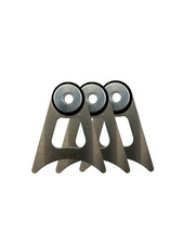 GSI Weld On 2.0 x 3.0 Stainless Exhaust Hanger  500°F Silicone Bushing 3 Pack picture