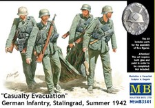 Master Box 3541 1/35 German Infantry Casualty Evacuation Stalingrad picture