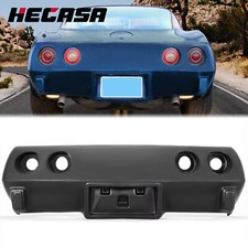 HECASA Rear Bumper Cover For 1975 CORVETTE C3 Black Fiberglass picture
