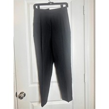 NEW Zara Straight Leg Pants in Black Size Small picture