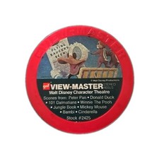 Vintage GAF View Master Disney Favorite Favorites 10 Reels With Case picture