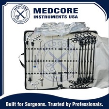 German Grade 28 Pcs Laparoscopic Surgery Set Laparoscopy Endoscopy Instruments picture