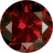 Natural Deep Vivid Red Diamond Round Loose VS2-SI1 - 1mm to 4mm S. Africa picture