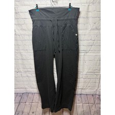 Pact  Womens Organic Cotton Lounge Pants Black Sz XL Casual Comfy picture