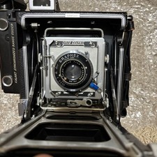 Graflex 2x3 Press Camera Lot Century Crown Graphic Kalart 120 Roll Film Backs picture