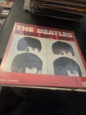 Beatles a hard days night vinyl LP record  Very Good Good  picture