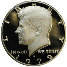 1979-S Type 2 Proof Kennedy Half Dollar - T2 