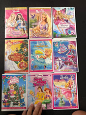 Barbie DVDs Movie Lot of 28 Rapunzel, Fairytopia, , Nutcracker & more picture