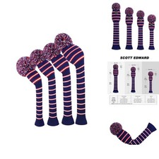 Scott Edward Fine Streak Knit Golf Club Covers picture