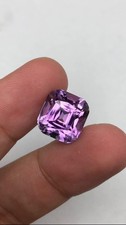 11 Ct Natural African Purple Amethyst Cushion Cut Faceted Loose Gemstone picture