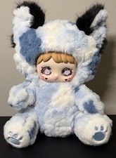 YUNNI 600% Pouty Blue Wolf WITH YOU SERIES Plush Magnet Face Paw /Glitter Eyes picture
