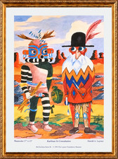 Harold Laynor Reb Kachina In Consultation Limited Edition Judaica Art Print picture