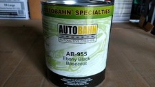 GM WA8555 Black basecoat 1 gallon Ebony Black Autobahn picture