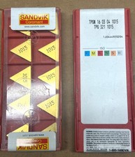 SANDVIK Carbide Inserts - TPGN 16 03 04, TPG 321 - Grade 1015 - Qty. 10  - NEW picture