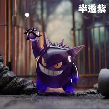 Translucentn Gengar Figure with Shadow Ball Pokemon Desk Statue picture