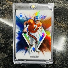 2025 John Elway Denver Broncos SSP Color Blast Insert #25 Panini Phoenix Case picture