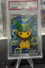 2016 POKEMON JAPANESE XY PROMO #230 PONCHO-WEARING PIKACHU PSA picture