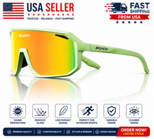 Polarized Sports Sunglasses UV400 Cycling Driving Fishing Wrap Outdoor Glasses picture