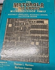 The VINTAGE 1984 BOOK Motorola Mc68000 Microprocessor Book New Assem Language. picture