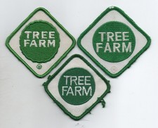 American Forestry Foundation, Tree Farm System Lot of 3 Different Patches picture