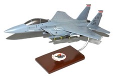 USAF McDonnell Douglas F-15E Strike Eagle 494th FS Desk Model 1/42 SC Airplane picture