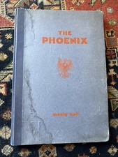 1931-32 Vintage Occult Book: The Phoenix By Manly Hall Limited Edition /3000 picture