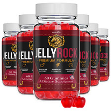(6 Pack) Jelly Rock Advanced Male Health Support Supplement, JellyRock Gummies picture