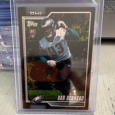 Topps 2025 Uar Bernard #400 Philadelphia Eagles Rookie NFL Football Card /70 picture
