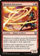 Reckless Fireweaver 1x  MtG Kaladesh SP/NM picture