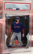 2023 Bowman - Chrome Prospects Roman Anthony #BCP-71 (RC) PSA 9 picture