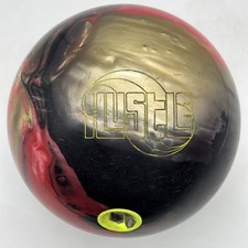 Roto Grip Hustle Black Gold Red 12 Lb Used Bowling Ball Drilled picture