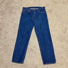 Vintage 1970s Levis 505 0217 Single Stitch Jeans Mens 36x29 Blue Straight USA picture