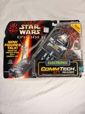 VTG Star Wars Episode 1 ELECTRONIC COMMTECH READER Hasbro 1998 No. 84151 New picture