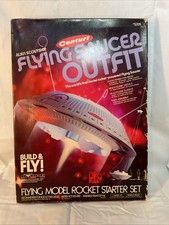 Centuri Alien Scout ship Flying Saucer Outfit Model Rocket Kit Set 5205 VTG  picture