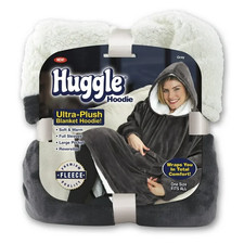 Ontel Huggle Hoodie Oversized Blanket Hoodie for Men & Women, Soft Fleece Sweats picture