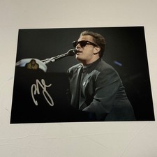 Billy Joel Autographed Piano Man Concert 8x10 Photo 5 picture