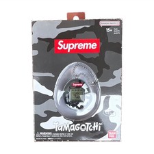 Bandai Supreme x Tamagotchi Gray Camo Virtual Pet Keychain 2023 picture