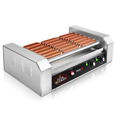 Commercial Electric 18 Hot Dog 7 Roller Grill Cooker Machine picture