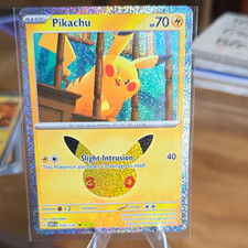 Pikachu Celebrations Classic Collection Holo 036/128 2021 English HP 70 picture