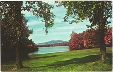 Forest City PA Elk Mountain from Elkview Country Club Chrome Postcard Unused picture