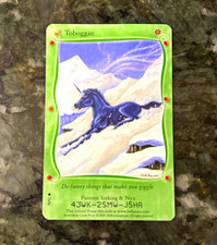 Conceptcard Bella Sara Toboggan Horse Card 78/92 Native Lights Code EN picture