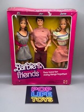 Vintage 1982 Mattel “Barbie & Friends: Barbie, PJ, Ken” #4431 *NRFB* picture