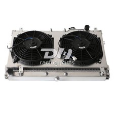 Alum 3Row Performance Radiator+Fan+Shroud For 1990-1997 Mazda Miata MX5 MT #1140 picture