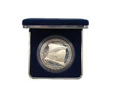 1987-P Constitution Bicentennial Silver Dollar Uncirculated 90% Silver w/ Box picture
