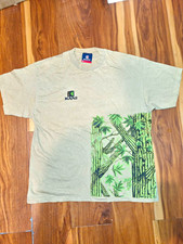 KANI Jeans Men's XL Beige Nature Graphic Logo Crew Neck Short Sleeve T-Shirt picture