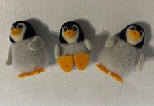 Sylvanian Families PENGUIN TRIPLETS EUC VINTAGE Calico Critters Epoch Great Cond picture