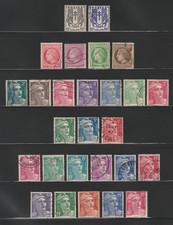 France, 1945-51 Regular Issue, Used, Arms, Ceres, Marianne, 27 Different picture